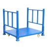 Buy cheap Warehouse Transport Galvanized Storage Steel Metal Stacking Movable Post Pallet Rack from wholesalers