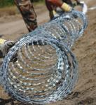 Concertina Razor Wire Stainless steel Double Cross Barbed Wire