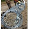 Buy cheap Concertina Razor Wire Stainless steel Double Cross Barbed Wire from wholesalers