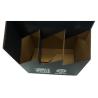 Buy cheap Varnishing Cardboard 6 Bottle Wine Gift Box Pantone Printing With Carry Crate from wholesalers