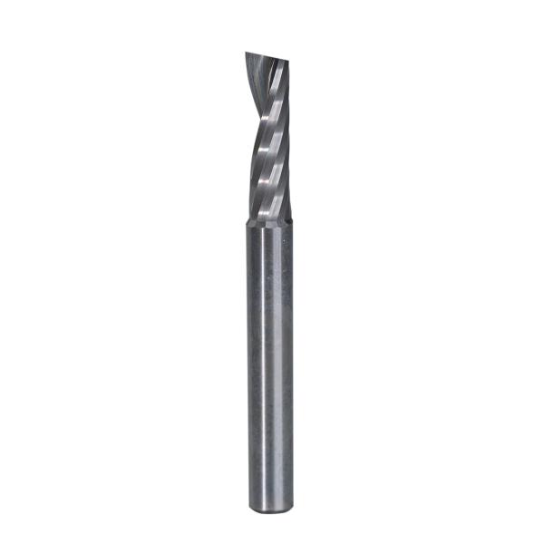 Buy cheap Single Flute Upcut Spiral O Flute Bits For Cutting Soft And Hard Plastic from wholesalers