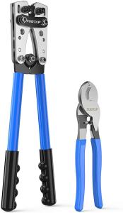 Wholesale Alloy Battery Cable Crimping Tool For Copper Lugs AWG 10-1/0 from china suppliers