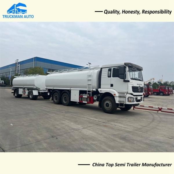 Buy cheap Drawbar Full Trailer Truck 2 Axle 10000 Liter Loading from wholesalers