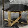 Buy cheap Mirror Gold Stainless Steel Side Tables Metal Dining Room Furniture from wholesalers