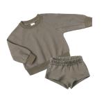 Children'S Outfit Sets Kids Round Neck Tops Shorts Casual Tracksuit Sets