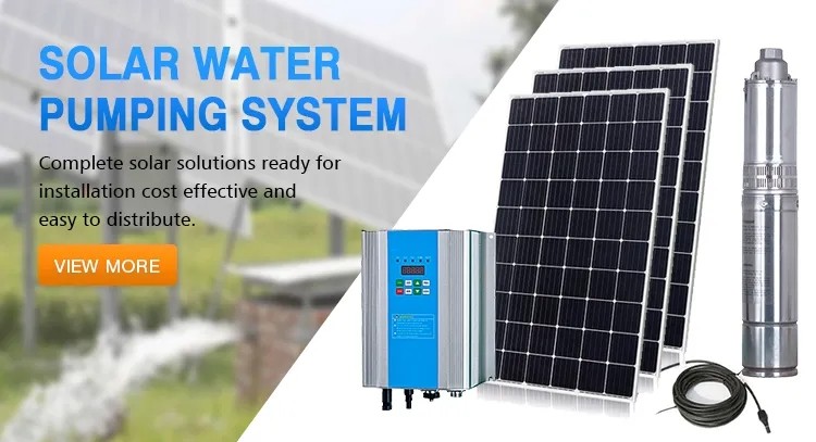 TUV 10hp Submersible Water Pump DC Inverters High Pressure Water Pump