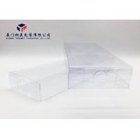 Buy cheap Super Clear PVC Packaging Boxes Environmental Friendly Materials Two Ends Open product