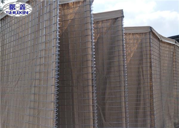 Buy cheap HDP Galvanized Sand Filled Barriers For Army Shooting Range OEM Service from wholesalers