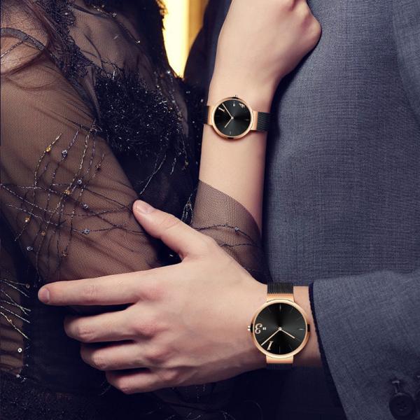 Buy cheap Hidden Clasp Couple Quartz Watch 5bar Water proof 36mm Diameter from wholesalers