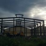Sturdy Prefab Steel Building Factory , Modern Prefab Steel Structure Building