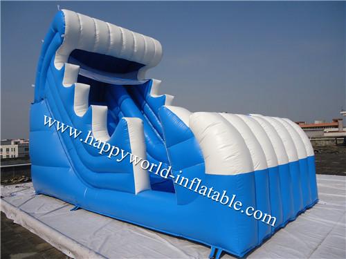 Buy cheap Inflatable mega slide , commercial inflatable slide , giant slip n slide from wholesalers