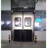 Buy cheap Food Grade 304 Stainles Steel Sheet Restaurant Hotel Laboratory Door Traffic Doors With Rubber Plate from wholesalers