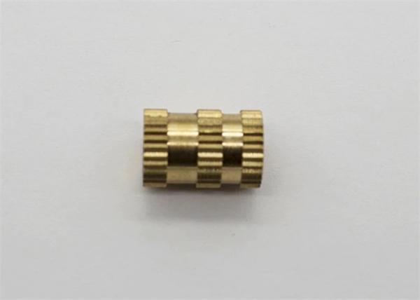 Buy cheap M1 - M12 CNC Turning Machined Metal Parts Brass Kunrled Insert Nut from wholesalers