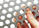 Round Square Hexagonal 304 Stainless Steel Punched Metal Sheet Customizable Hole