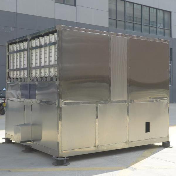 Buy cheap Commercial Industrial Ice Making Machine 5 Tons 5000kg Big Ice Cube Block Maker for Business Sale 20.09KW 3 P/380 V/50 Hz from wholesalers