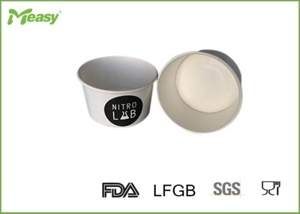 Buy cheap Custom Ice Cream Paper Cups 5oz , personalized ice cream bowls with food grade paper from wholesalers
