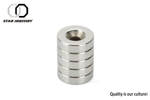 Buy cheap Super Magnetic Countersunk Disc Magnets Multifunctional For Motorcycle from wholesalers