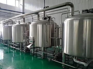 Buy cheap 2000L Micro Beer Brewing Equipment Beer Mash System 4 Vessels from wholesalers