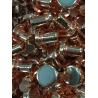 Buy cheap Electrical Contact Rivets Tri - Metal Components With Low Resistance ROHS from wholesalers