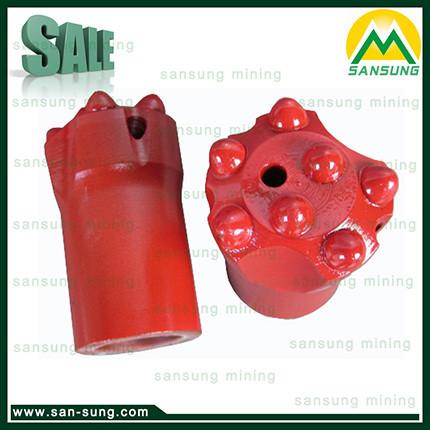 Buy cheap 30mm-42mm rock drilling taper button bit from wholesalers