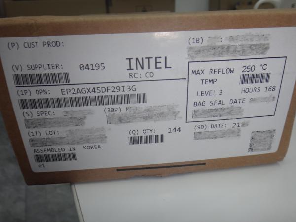 Buy cheap EP2AGX45DF29I3G Ic Integrated Circuit FBGA780 New And Original Genuine from wholesalers