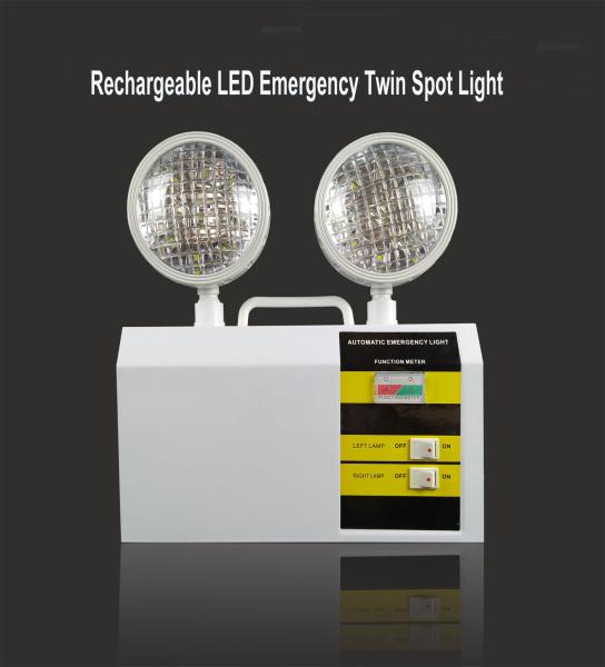 Buy cheap Waterproof 5000k Twin Head Emergency Light For Shopping Malls from wholesalers