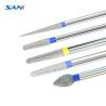 Buy cheap Stainless Steel Dental Diamond Bur Set 5pcs/ Pack 11mm For High Speed Handpiece from wholesalers