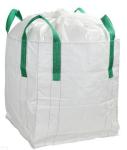 Durable White Color 600KGS FIBC Bulk Bags 500kg - 2000kgs Loading Weight