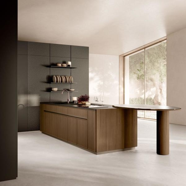 Buy cheap Custom Modern Furniture Kitchen Dining Room Cabinet Wood Veneer Door Panel Kitchen Wall Cabinet from wholesalers
