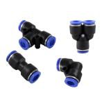 Air Compressor Hose Tube Straight Pneumatic Push In Quick Connector Adapters