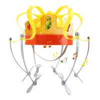 Buy cheap Funny Toy Basketball Hoop , Crown Food Hat Electronic Spinning Snack Food Game product