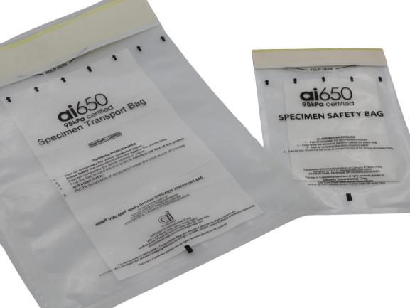 Buy cheap Medical Use 95kPa Specimen Transport Bag With Pressure Range Of 95kPa from wholesalers