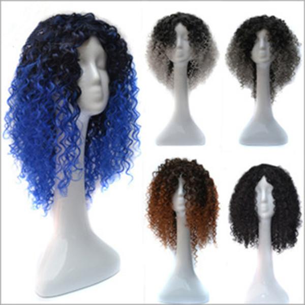 Buy cheap Beautiful Ombre Human Hair Bundles , Blue 100% Pure Virgin Hair Extensions from wholesalers