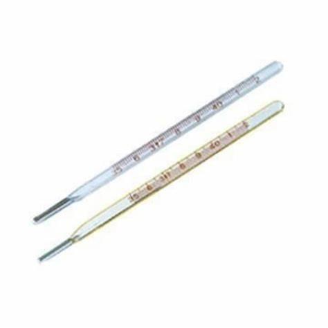 Buy cheap Glass Material Mercury Clinical Thermometer , Mercury Body Thermometer from wholesalers