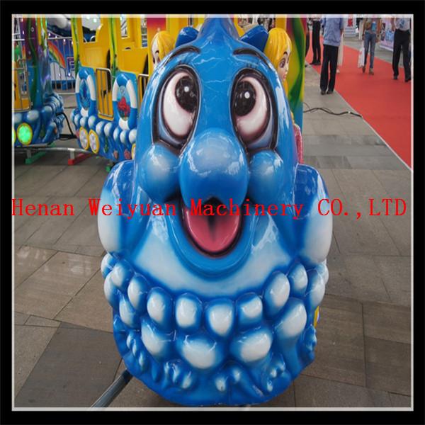 Quality customized electric track train, under sea world train ride for sale for sale