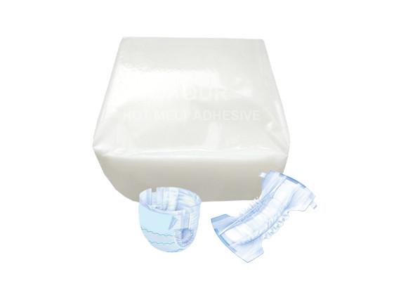 Buy cheap Rectangle Polyolefin Hot Melt Adhesive For Baby Diapers from wholesalers
