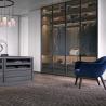 Buy cheap Solid Wood Modern Wooden Wardrobes Closet Auto Swing Door Lacquer Finish from wholesalers