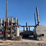 16kw Q245 Steel Used Engine Oil Recycling Refinery Machine For Making Diesel