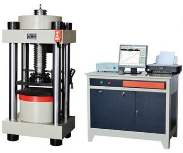 Y2000s Lcd Display Manual Concrete Compression Testing Machine