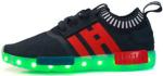 Children Toddler Boy Light Up Shoes , USB Rechargeable Lighted Tennis Shoes