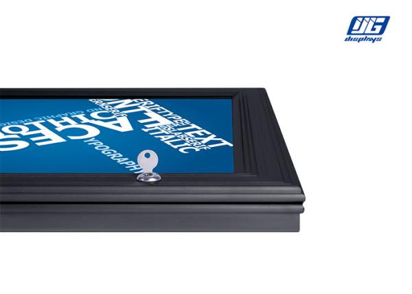 Buy cheap Aluminum Frame Lockable Light Box A0 High Brightness Advertising Poster Holder from wholesalers