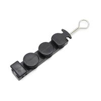 Buy cheap Plastci S Fix Fiber Optic Drop Wire Clamp Stainless Steel 304 Or SS201 product