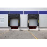 Buy cheap Warehouse Galvanized Steel Frame Retractable Dock Door Shelter Air pump type product