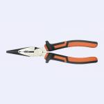 Black Orange Burnished 8 Inch Long Head Pliers Wire Hose Clamp Tool