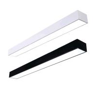 Buy cheap Aluminum 20W 40W Linear Led Ceiling Lights , OEM Linkable Led Shop Lights product