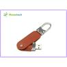 Buy cheap Auto Run Leather USB Flash Disk Metal Keyring Pendrive Creativo USB 2.0 / USB 3.0 from wholesalers
