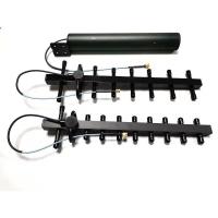 Buy cheap Silver 2.4G High Gain Yagi Antenna Outdoor Counter UAV Vswr 2.0A 2400-2500MHz product