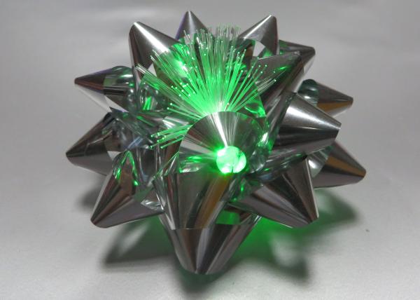 Buy cheap Colorful and Beautiful LED Ribbon Bow with self - adhesive sticker at the back from wholesalers