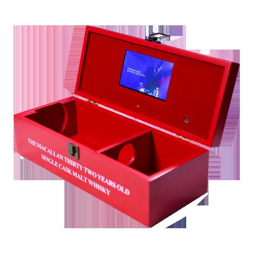Buy cheap Hot wood Material and Business Gift use video box with 5 inch tft lcd module from wholesalers