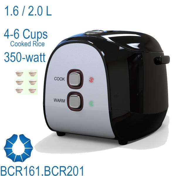 Buy cheap 1.6/2.0L 4-6 cups Compact Square Rice Cooker fit for small family,student from wholesalers
